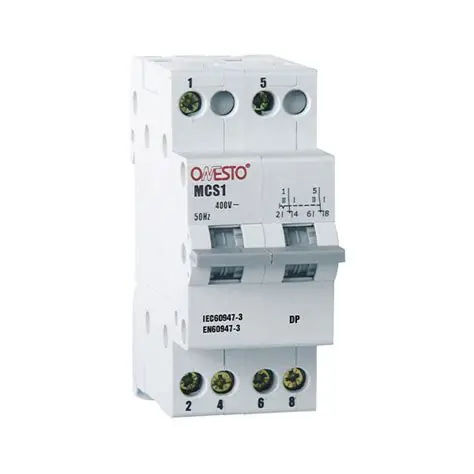 Breaker Onesto ChangeOver 40A 2 Pole Din Rail