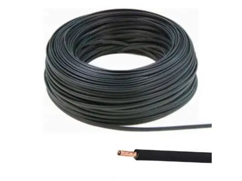 Cable PV Solar Black 4mm