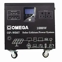[RIIGOP-W507] Inverter/Battery Omega 1000W Lithium Portable P