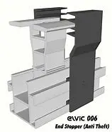 Elvic End Clamp (Anti Theft)