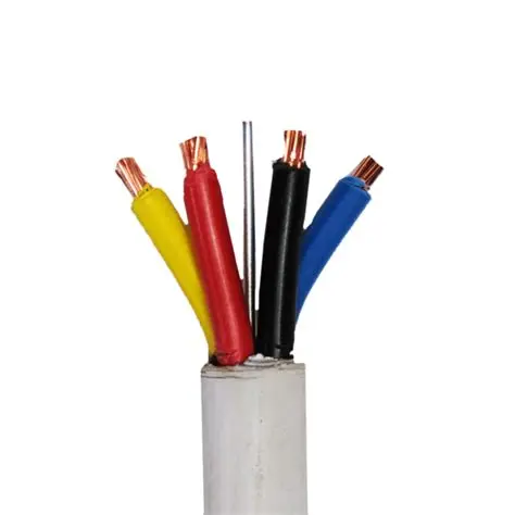 Cable Surfix White 6mmx4+E