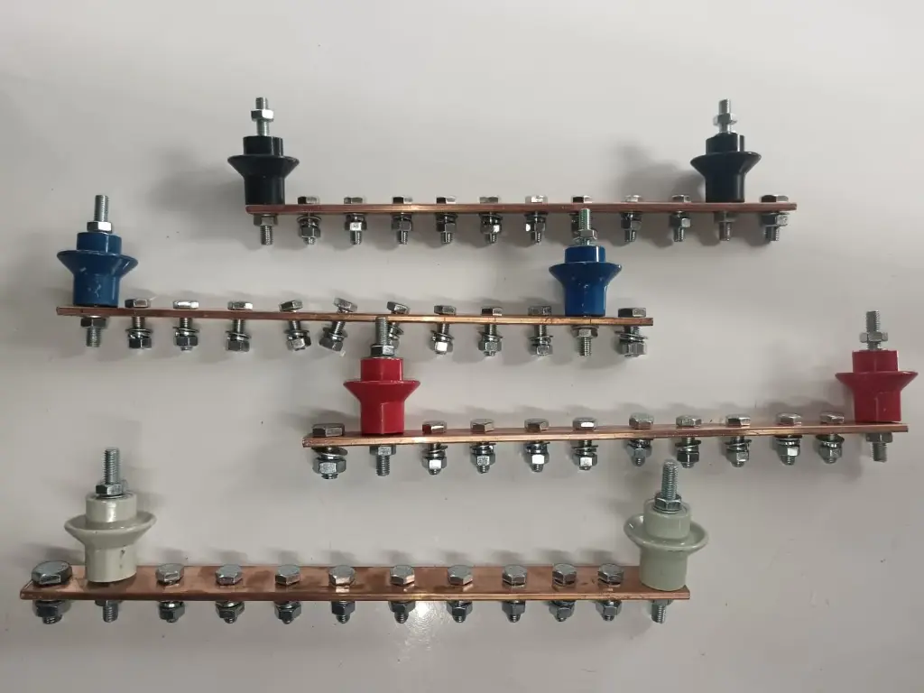 [BUSSBAR500BLUE] Busbar 500A Blue 