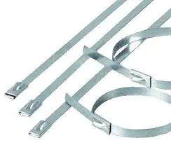 [TDBT14S] Three D Cable Tie SS 350x4.6mm 100pc