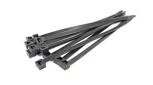 Cable Ties 400mm x 7.6mm x 1.45mm Black 100p/bag 