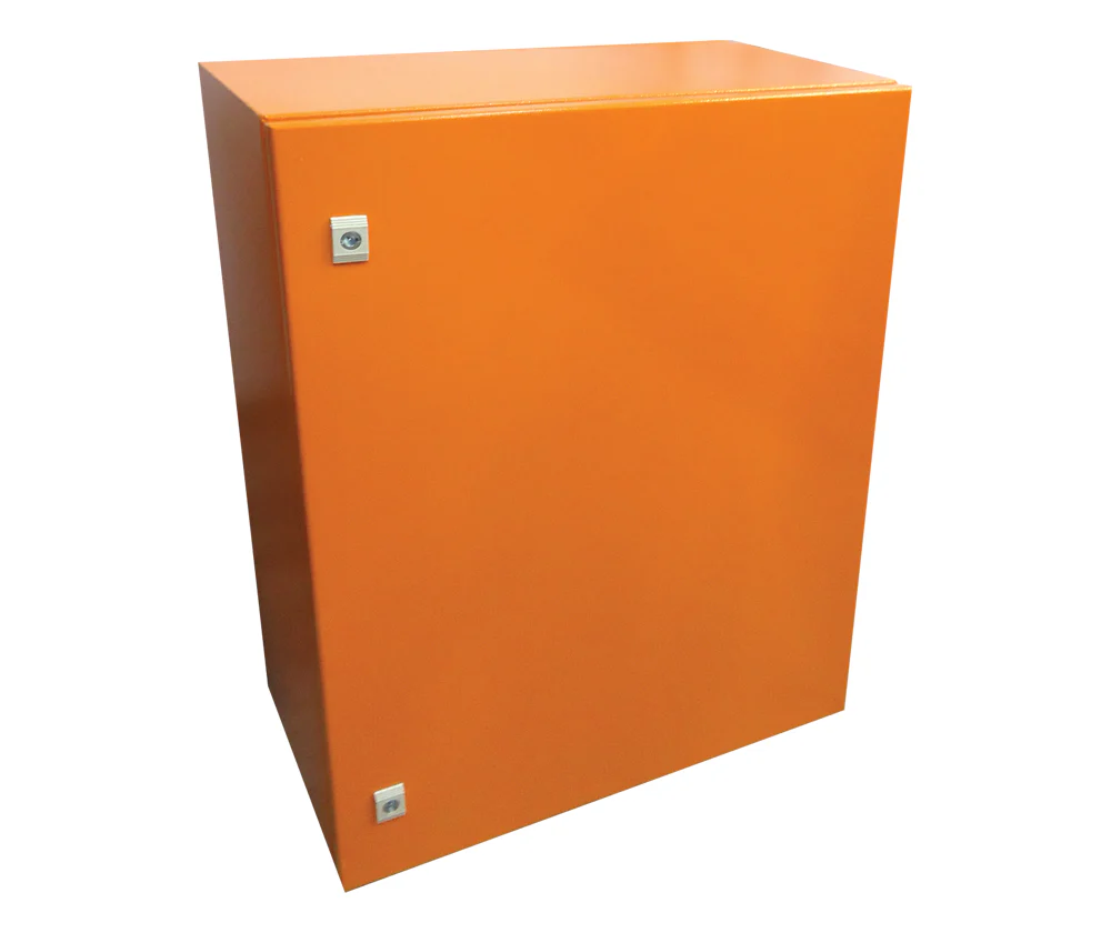 800x600x300 Orange Steel Enclosure