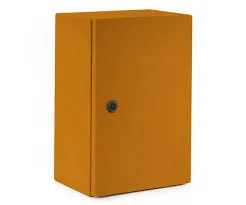 600X400X250 Orange Steel Enclosure
