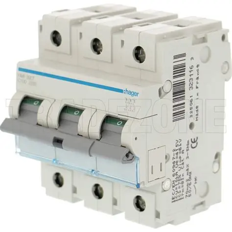 [HLF390S] Breaker Hager 10kA 100A 3P