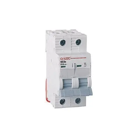 [KC3E-232-3KA] Breaker Onesto 32A 2P 3KA Grey Toggle