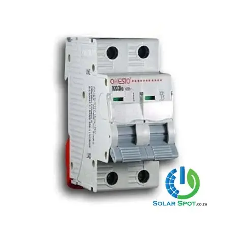 [KC3E-263] Breaker Onesto 63A 2P 3KA Grey Toggle
