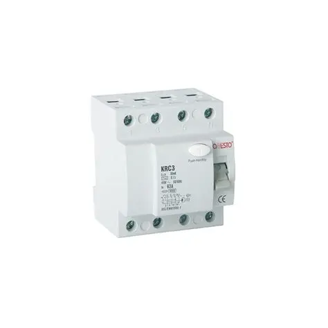 [KRC3-463] Breaker Onesto 63A 3P+N 30mA Earth Leakage