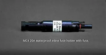 [URACC0035] MC4 Inline Fuse Holder