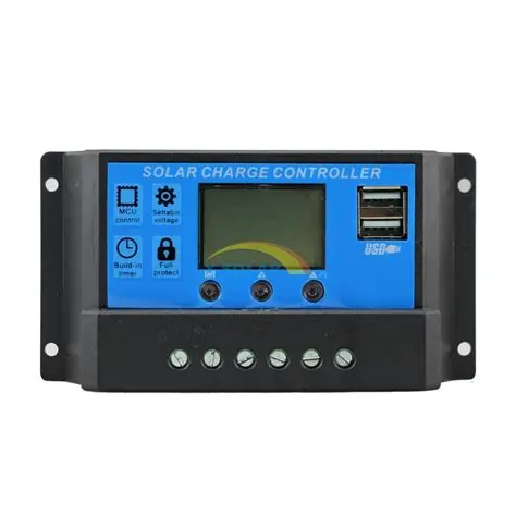[20A-CONTROLLER] Charge Controller PWM Solar 20A