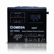 [RIIGOP-W503] Inverter/Battery Omega 300W Lithium Portable