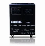 [RIIGOP-W506] Inverter/Battery Omega 600W Lithium Portable