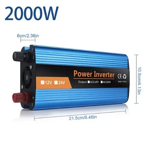 [2000W-PI] Power Inverter 2000W 12V