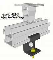 [ELVIC005-M8] Elvic Roof Rail Clamp M8