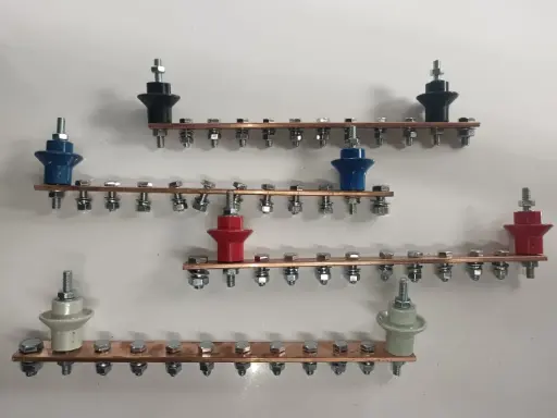 [BUSSBAR500BLUE] Busbar 500A Blue 